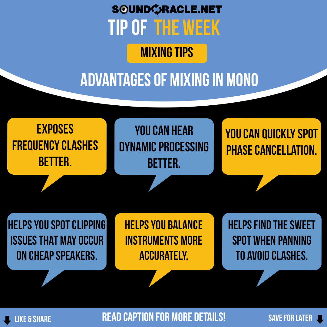 Advantages Of Mixing In Mono: Mixing Tips