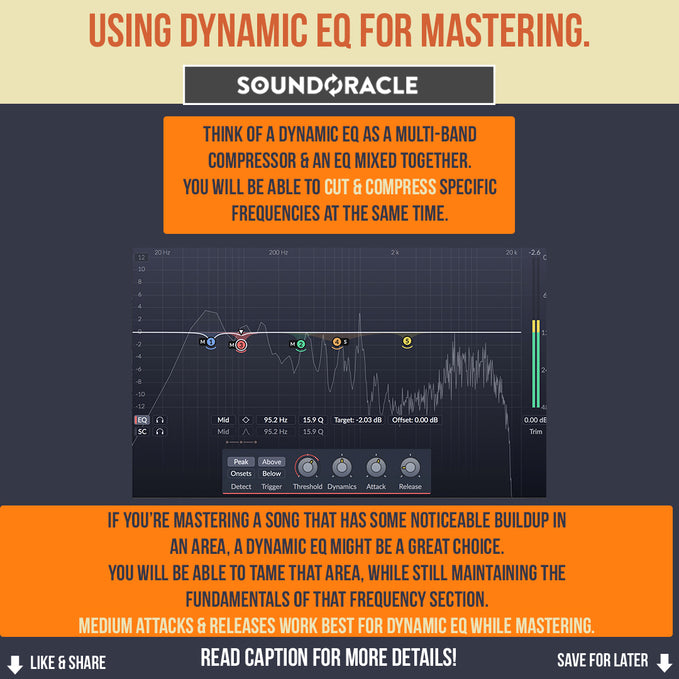 Using Dynamic EQ For Mastering