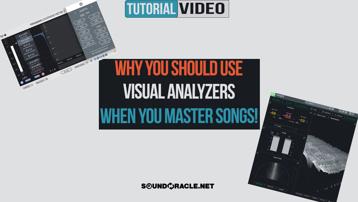 Why You Should Use Visual Analyzers When Mastering Your Songs!