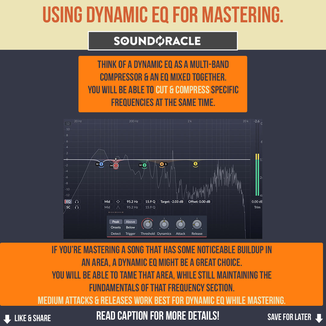 Using Dynamic EQ For Mastering